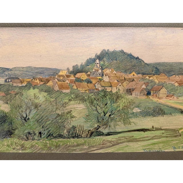 Hans Meyer-Kassel, Rauschenberg, Oil Painting on Canvas For Sale - Image 6 of 13