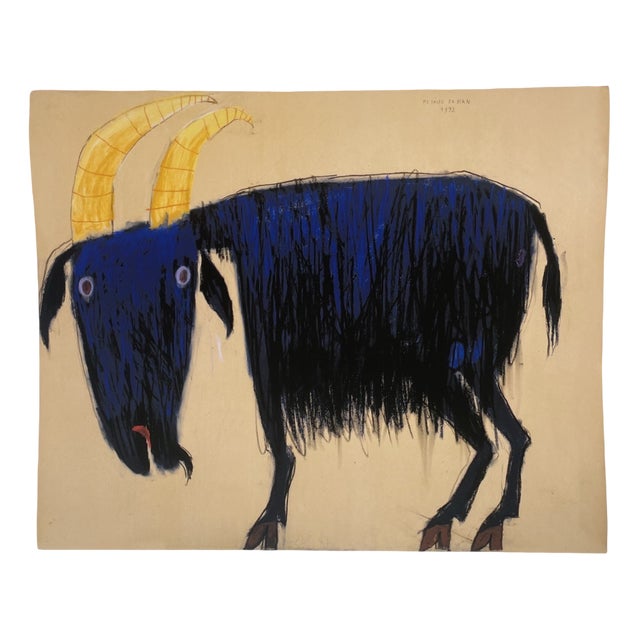 Petrus De Man, The Goat, 2005, Silkscreen For Sale