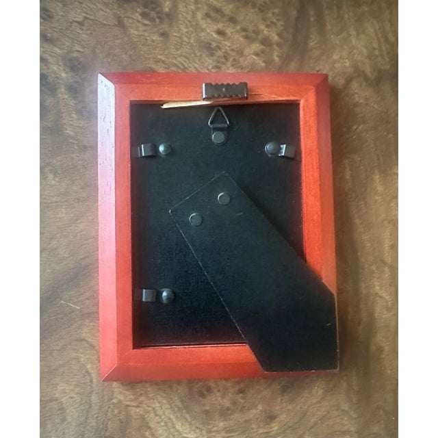 Contemporary Framed Signed Original Watercolor Botanical by Nancy Smith For Sale - Image 3 of 4