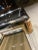Tubular Chrome End Table Manner of Mastercraft For Sale - Image 12 of 13