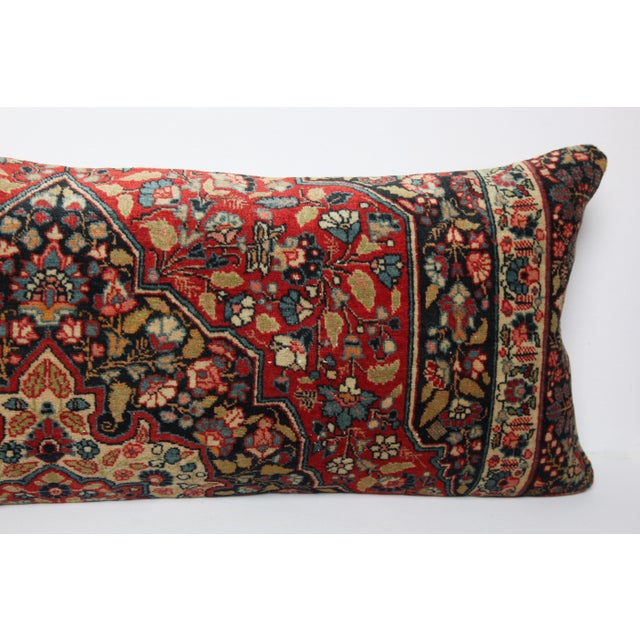 Textile Handmade Persian Tribal Rug Cushion Cover -16'' X 45'' For Sale - Image 7 of 11