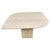 Minimalist Travertine Marble Dining Table With Fluted Carved Base For Sale - Image 11 of 11