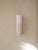 White Pluto Sconce in Ceramic Stone and White Glass by Farrah Sit For Sale - Image 8 of 11
