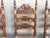 20th Century Set of Six Catalan Chairs in Carved Walnut and Caned Seats For Sale - Image 18 of 18