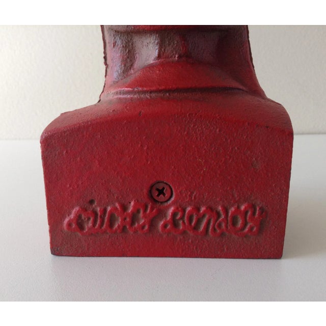 C.1928 Charles Lindbergh Cast Iron Bank For Sale - Image 9 of 11