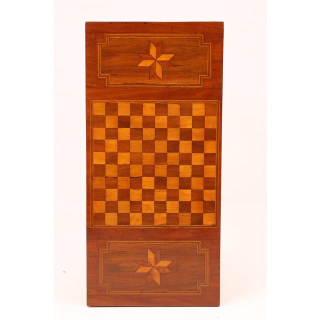 Antique Top Game Table with Inlaid Chessboard, 1860 For Sale - Image 12 of 18