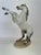 Vintage Nymphenburg Hand-Painted Porcelain Rearing Stallion Figurine Signed by August Göhring For Sale - Image 4 of 12