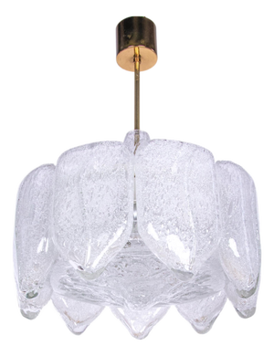 Murano Glass Pendant from Doria, Germany, 1960