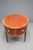Henredon Rare Flamed Oval Center Table For Sale - Image 10 of 11