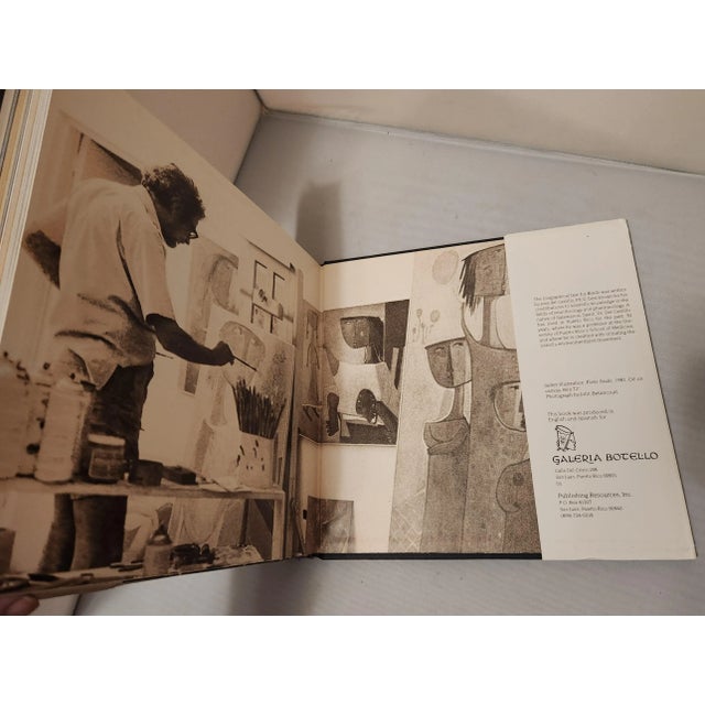 Postmodern Vintage Art Book Botello - Angel Botello Barros Special Collection, 1st Ed. With Dust Cover For Sale - Image 3 of 12