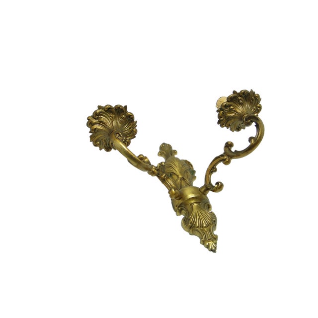 1970s Two-Armed Wall Lamp, Sweden, 1970s For Sale - Image 5 of 8