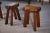 Vintage Brutalist Stools, 1950s, Set of 3 For Sale - Image 9 of 10