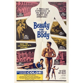 Original Limited Edition 1963 "Beauty and the Body" Film Poster For Sale
