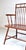 Vintage American Birdcage Windsor Bench, 1990's After Nichols & Stone For Sale - Image 13 of 14