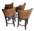 Retail for set of 4, over $15,500. Crafted with understated sophistication, the Lee Industries L5983-51SW leather swivel...