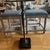 Modern Giacometti Style Figural Iron Side Table For Sale - Image 3 of 10