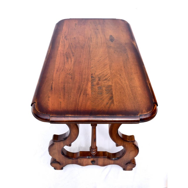 Spanish Colonial Revival Desk Library Table For Sale - Image 12 of 12