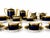 A superb Limoges porcelain tea and coffee service, signed Porcelaine Artistique F.M. Limoges, remarkable for its elegant,...
