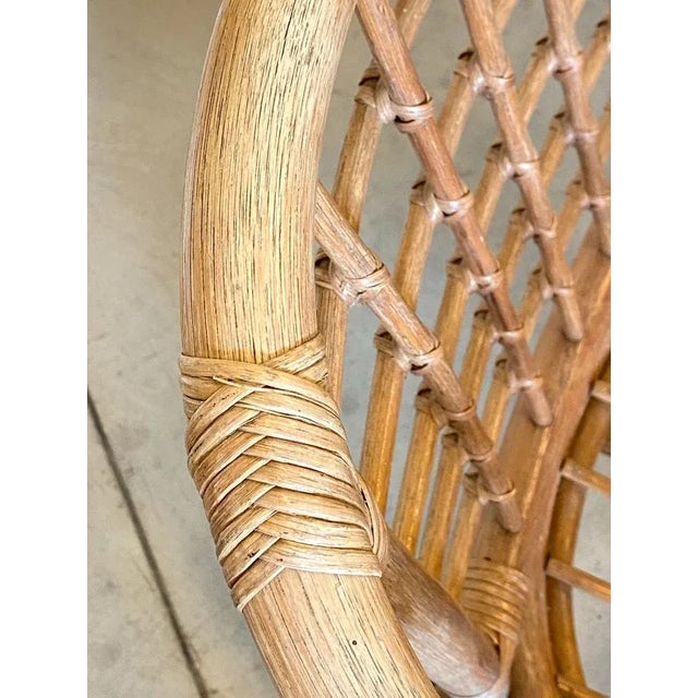 Sofa in Wicker & Bamboo, 1980s For Sale - Image 6 of 10