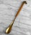 Traditional Vintage Traditional Equestrian Brass & Oak Horse Head Shoe Horn - 17" For Sale - Image 3 of 10