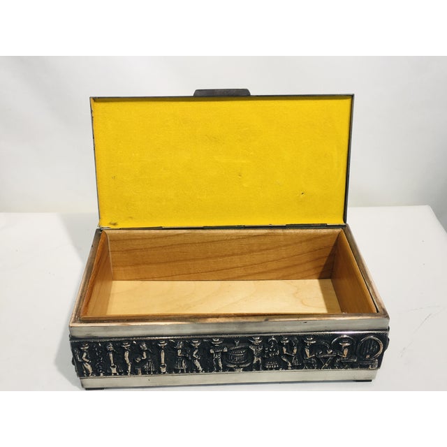 Vintage Industrial Copper Cigar Box, 1960s For Sale - Image 10 of 18