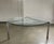 Steel and Glass Coffee Table, 1960s For Sale - Image 4 of 8
