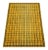 2010s Rug & Kilim’s Gradient Rug in Yellow and Black Ombre Grid and High-Low Texture For Sale - Image 5 of 8