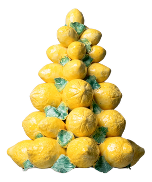 Ceramic Lemon Centerpiece, 1970s