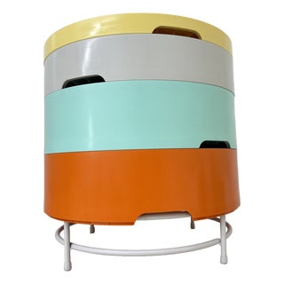 Vintage Modular Side Table by Richards Brill and A. Williams for Ikea, 1990s For Sale
