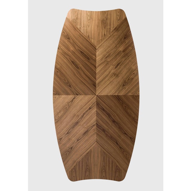 Contemporary Gaulino Table in Walnut by Oscar Tusquets for BD Barcelona For Sale - Image 3 of 5