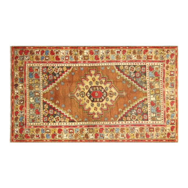 1960s Turkish Oushak Rug For Sale