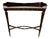 Vintage Italian Ebonized Beech Console Table, 1960s For Sale
