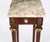Small Antique Console Table with Sevres Plaques and Marble Top, 1950s For Sale - Image 4 of 11