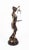 20th Century Bronze Lady Justice Statue For Sale - Image 9 of 18