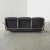 Black Vintage Black Leather Gamma Sofa by Paul Tuttle for Strässle, Switzerland, 1960s For Sale - Image 8 of 11