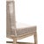 Brown Essentials For Living Overlay Fabric Dining Chairs - Set of 2 For Sale - Image 8 of 9
