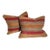 Mid 20th Century Striped Weaving Pillows-Pair For Sale