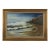 Vintage Oil Painting of Southern California Seascape by Nadine Pollard For Sale