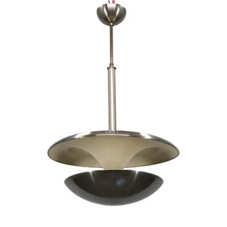 Bauhaus Nickel Pendant attributed to Franta Anyz for Ias, 1920s For Sale