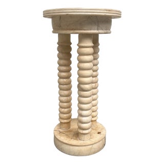 Marble Stand with 3 Columns, 1970 For Sale