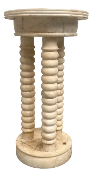 Marble Stand with 3 Columns, 1970