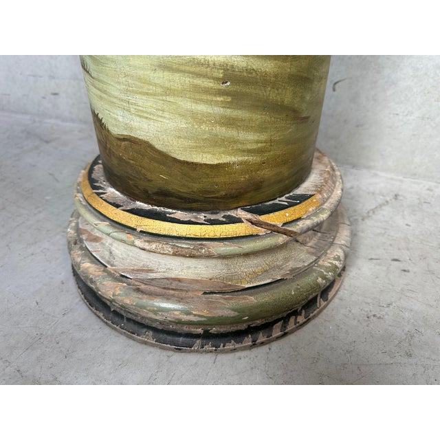 Vintage French Column in Stoneware, 1960s For Sale - Image 4 of 13