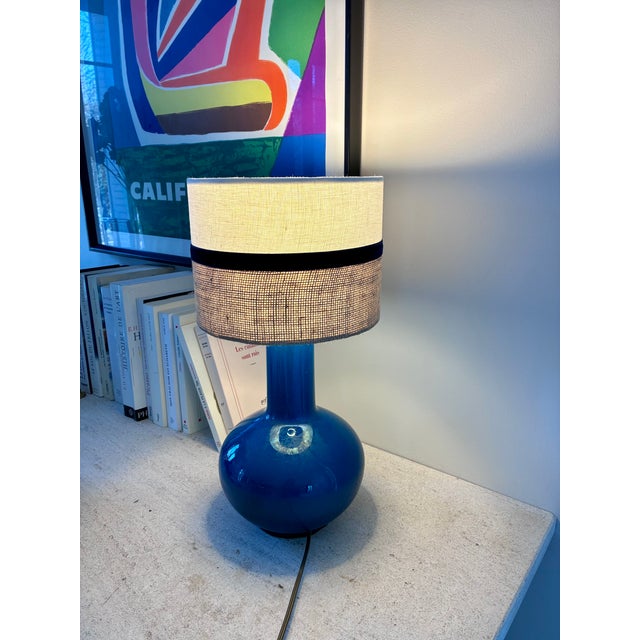 Ball Porcelain Lamps, 1970, Set of 2 For Sale - Image 3 of 6