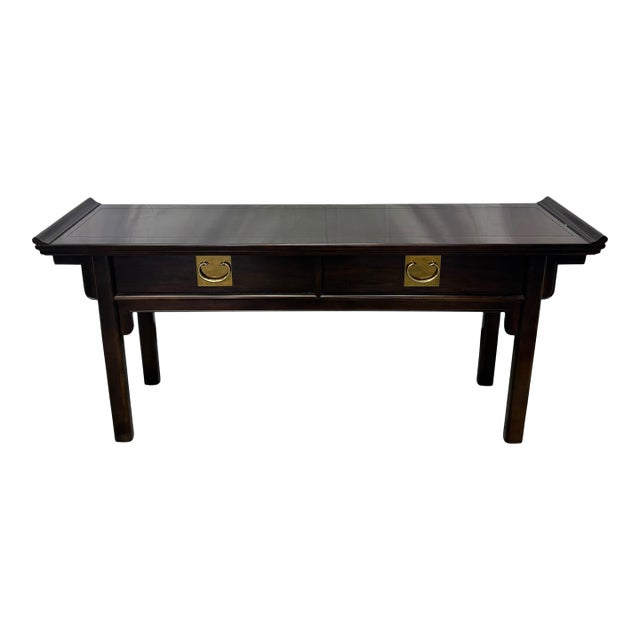 Vintage Raymond Sobota for Century Furniture Chin Hua Collection Chinoiserie Style Console / Sofa Table For Sale