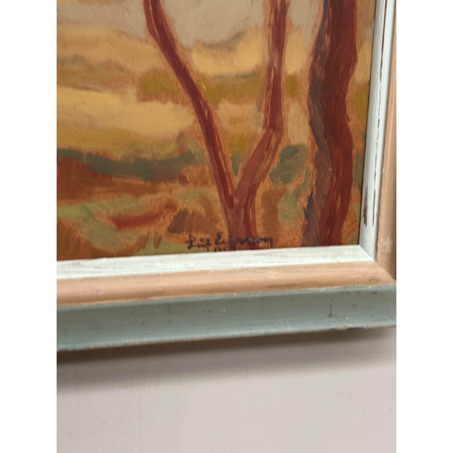 Autumn Landscape, 1950s, Oil Painting on Panel, Framed For Sale - Image 6 of 17