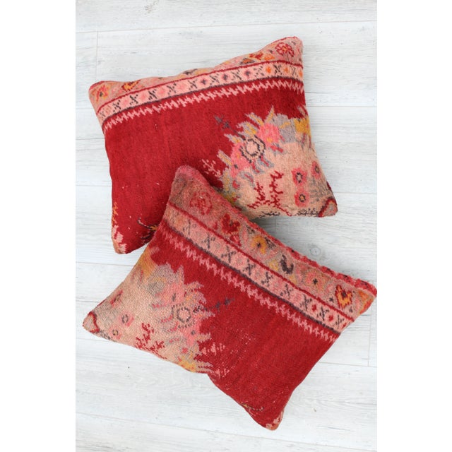 2 Turkish Decorative Pillow Covers - 16"x19.5" For Sale - Image 13 of 13