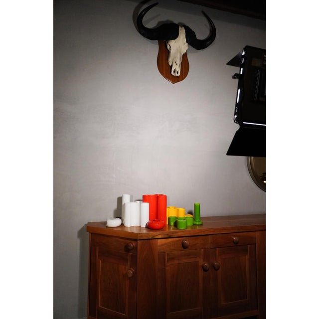 Glazed Ceramic Vases by Angelo Spagnolo for Sicart, Italy, 1970s, Set of 9 For Sale - Image 4 of 18