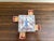 Delft Vintage Delft Tile Matchbox Holder With Hand-Painted Birdcage Scene For Sale - Image 4 of 12