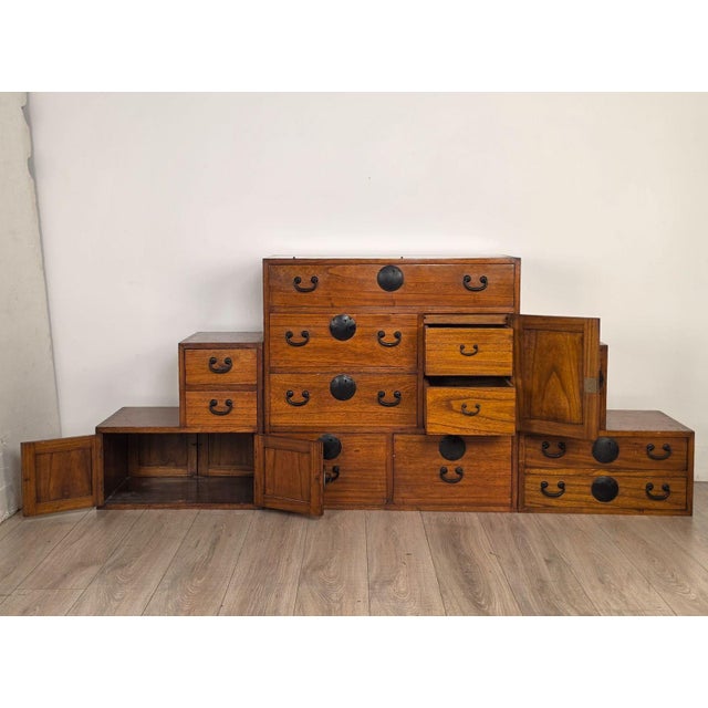 Amber Tansu, Japan, Early 20th Century For Sale - Image 8 of 12