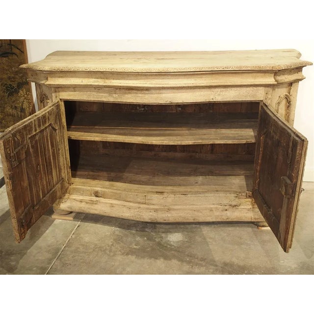 Tan Period Louis XIV Stripped Oak Buffet From France, Circa 1700 For Sale - Image 8 of 13